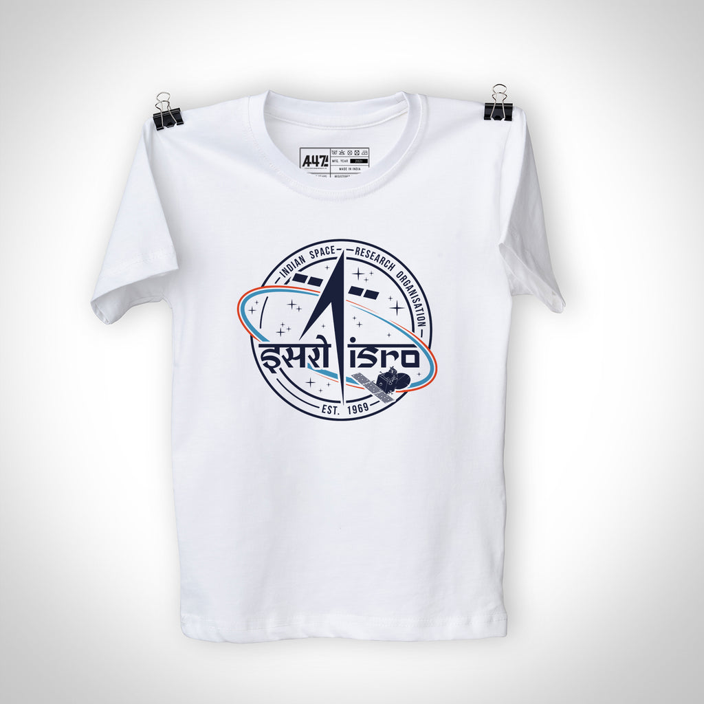 ISRO White Boys T-shirt