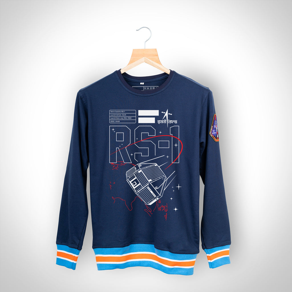 ISRO Navy Blue Sweatshirt