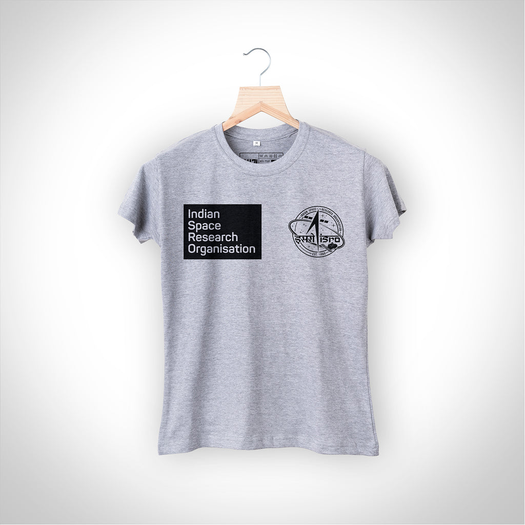 ISRO Grey Women T-shirt
